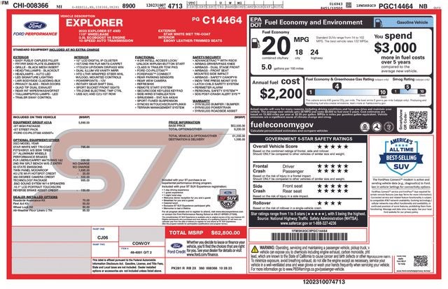 2023 Ford Explorer ST