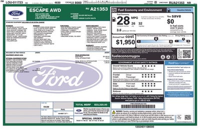 2024 Ford Escape Active