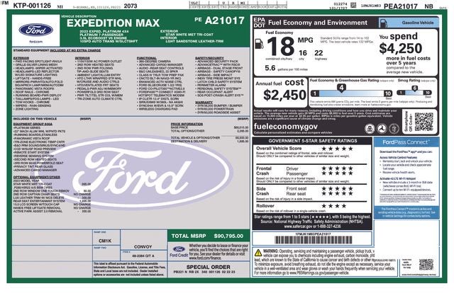2023 Ford Expedition Max Platinum