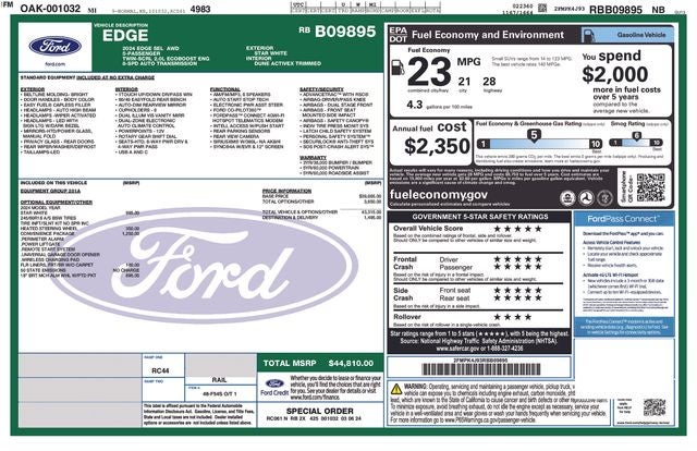 2024 Ford Edge SEL