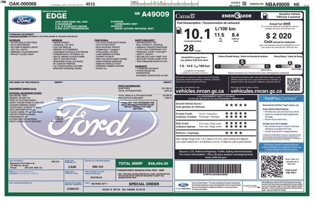 2022 Ford Edge SEL