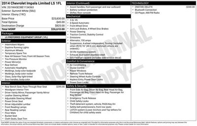 2014 Chevrolet Impala Limited LS