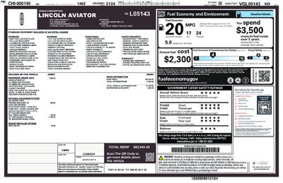 2027 Lincoln Aviator Reserve Premium