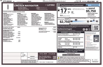 2027 Lincoln Navigator Reserve