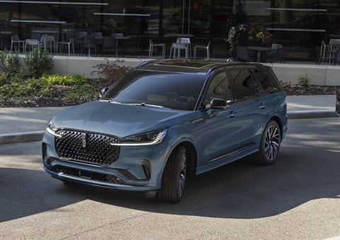 A 2026 Lincoln Black Label™ Aviator® SUV is shown with the available Special Edition Package. | Midland Lincoln in Midland MI