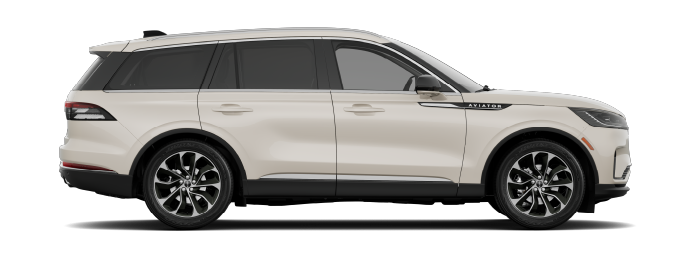 A 2026 Lincoln Aviator® SUV in Pristine White. | Midland Lincoln in Midland MI